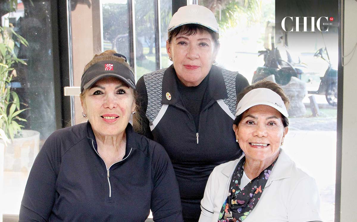 Eloina Posadas, Melly Hernandez y Berenice Alfaro