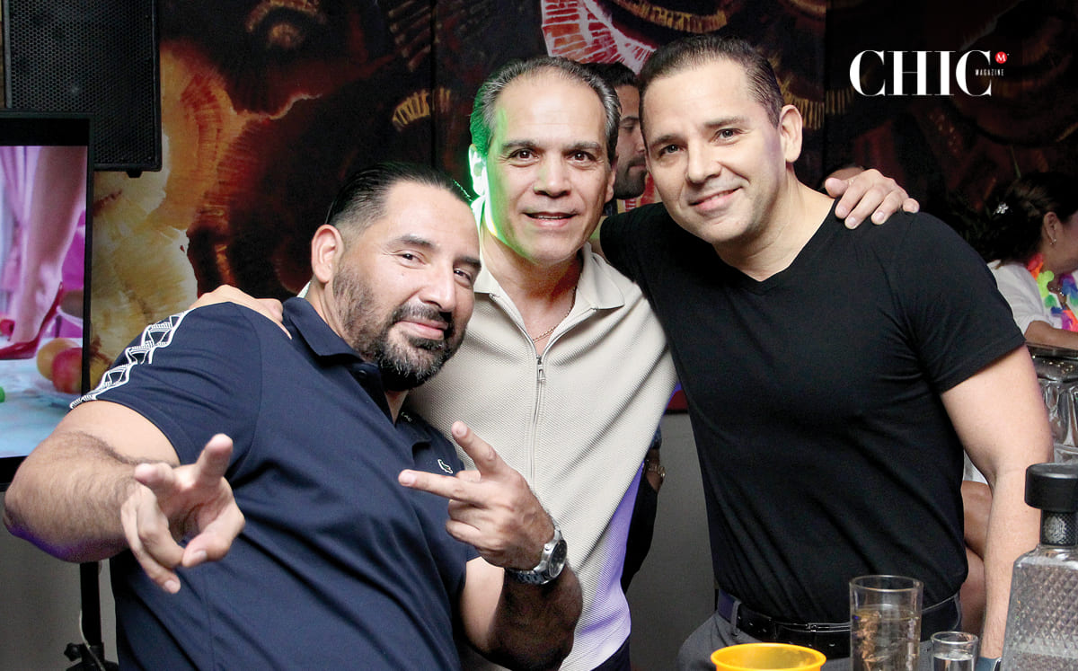 Aldo Lozano, Ramiro Elizondo y Miguel Bortoni