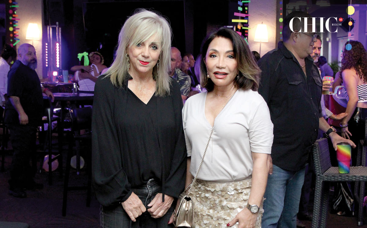 Margaret Quinell y Raquel Monrroy