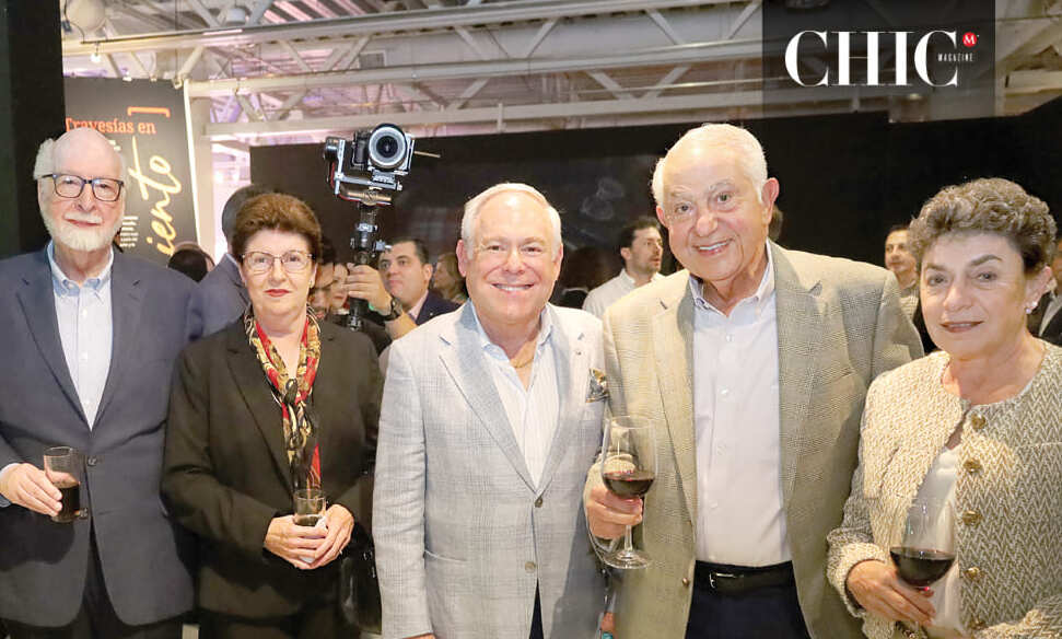 Felipe Pearl, Chela de Pearl, Henry Fleishman, Jorge Nasrallah y Patricia De Nasrallah