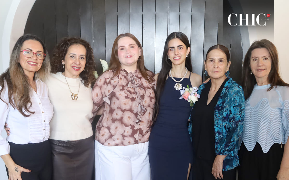 Rosario Castro, Charo Castro De Gorordo, Lupita Gómez, Lili Romo, María Andrea De Gorord, Lucía Esquivel, Edna