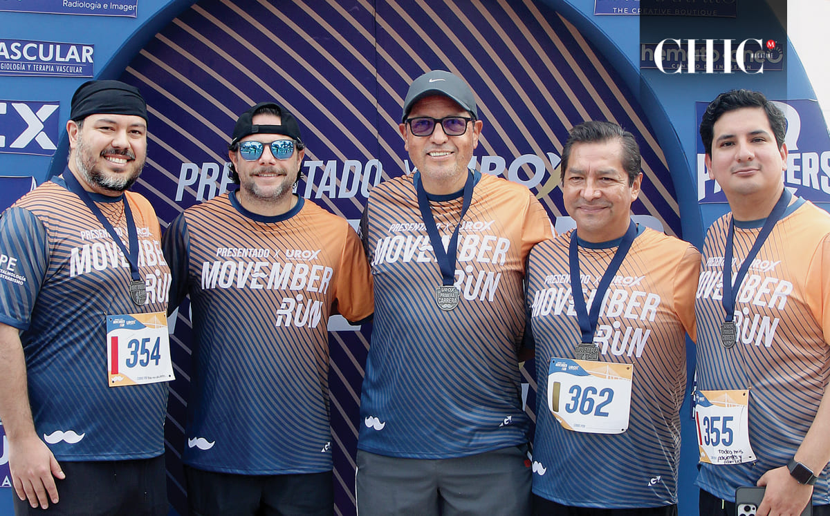 Daniel Garza, Jose Sierra, Nestor Ceballos, Tomas Hernandez y Carlos Pardo