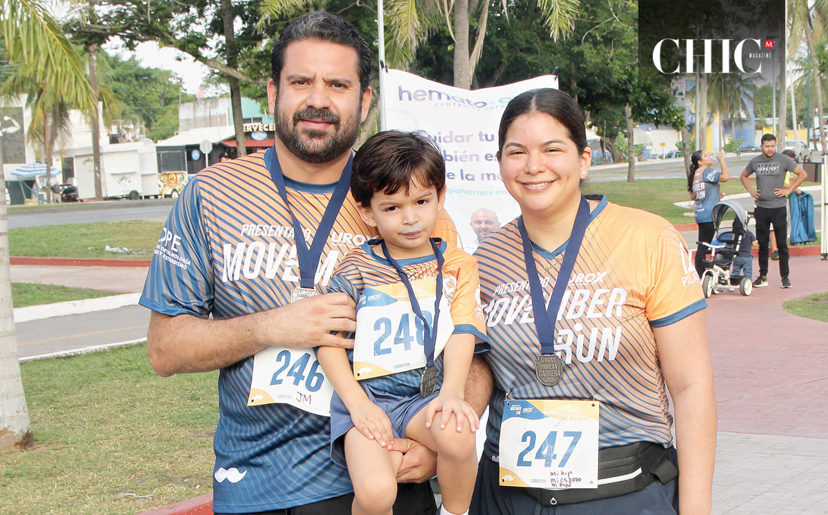 Miguel Siordia, José Miguel Siordia y Ana Dominguez
