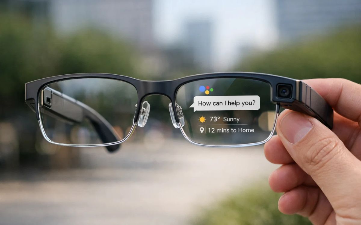 Así serán sus primeras gafas inteligentes de Google en 2026 (Foto: Gemini)