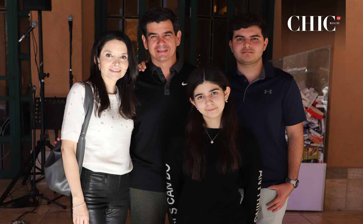 Georgina Yáñez, Constanza Gutiérrez, Gastón Gutiérrez y Luis Gutiérrez / Fotos: Roberto Alvarado