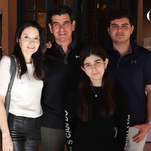 Georgina Yáñez, Constanza Gutiérrez, Gastón Gutiérrez y Luis Gutiérrez / Fotos: Roberto Alvarado