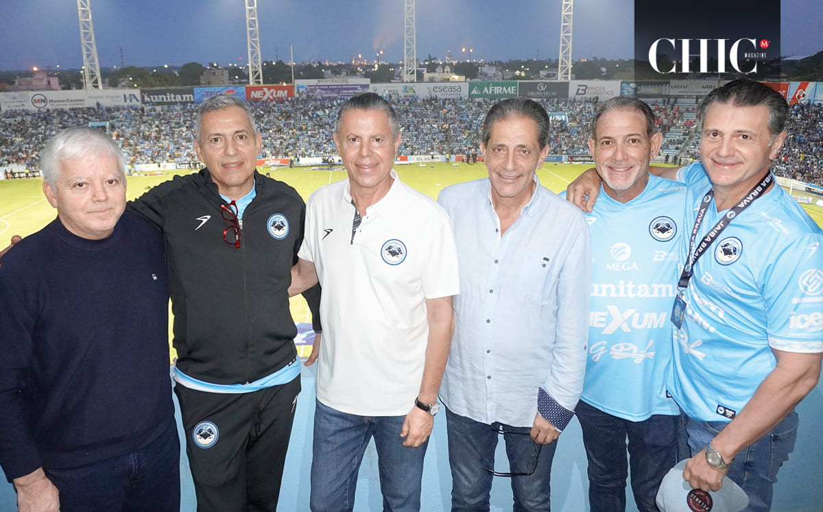 Camilo Kuri, Gerardo Nader, Jesús Nader, Charin Abdo, Anibal Delsol y Nicolás Nader