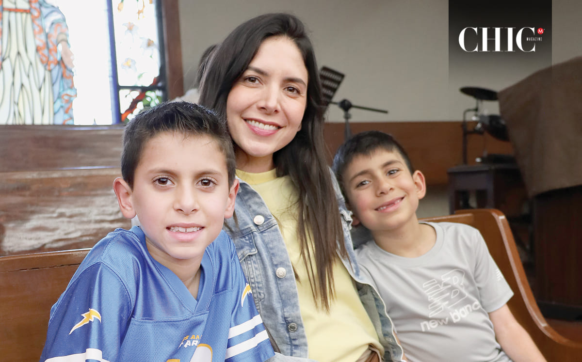 Henry Feres, Paulina Manautou y Emilio Feres