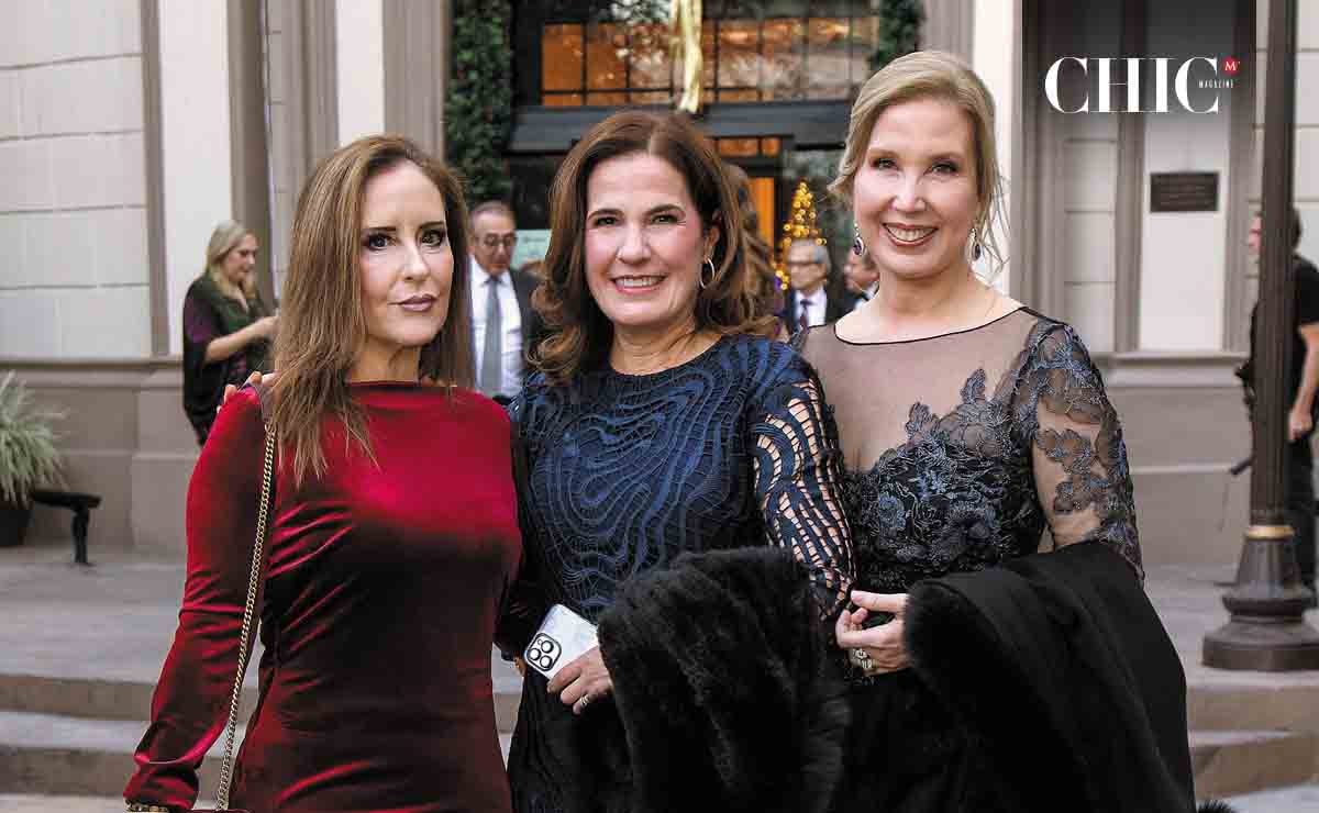 Viviana Zambrano, Alicia Torres de Sanmiguel y Erika Segura / Fotos: Roberto Alvarado