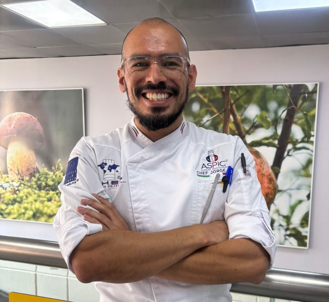 Chef Gorge Gil, de ASPIC Instituto Gastronómico (Foto: Cortesía)