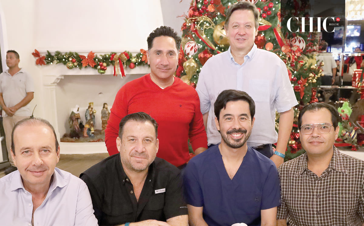 Fernando Atiye, Roberto Rosano, Jorge Luna, Salvador Garza, José Alejandro García y Martín García