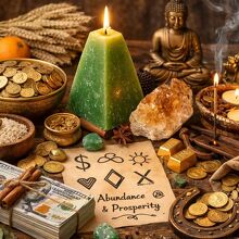 Rituales para atraer dinero y abundancia en Año Nuevo (Foto: IA)