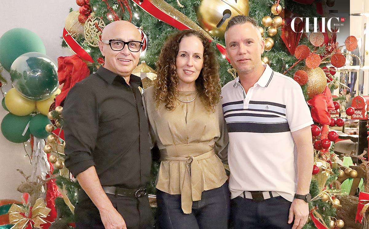 Sergio Torres,  Lourdes Meza y Luis Legorreta