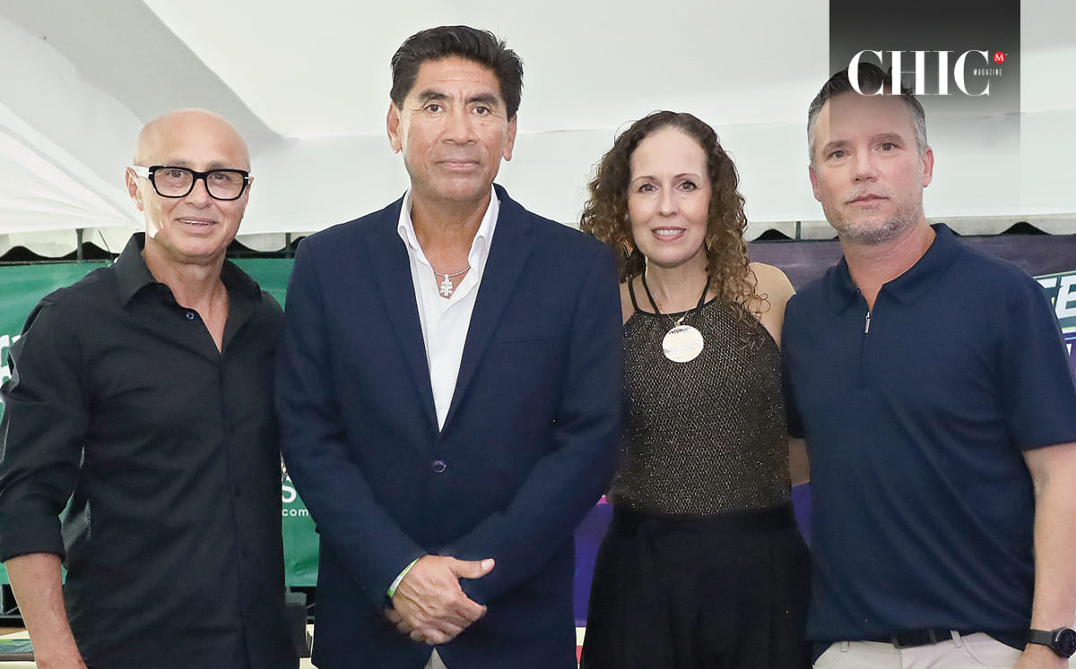 Sergio Torres, Paco Salazar, Lulu Meza y Luis Legorreta