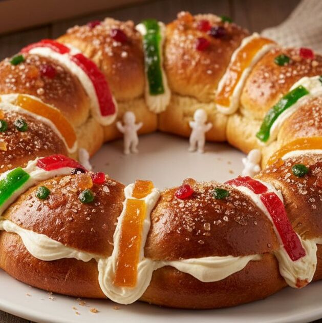 ¡Ya llegó la rosca de reyes a Costco! Estos son los precios y sabores (Foto: Gemini IA)