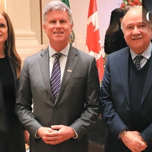 Annabelle Larouche, Cameron McKey y Javier Navarro / Foto: Daniel Salviar