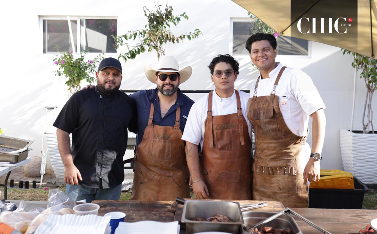 Brian Catarino, Sebastián Ordaz, Eduardo Gallegos y Emilio Hernández