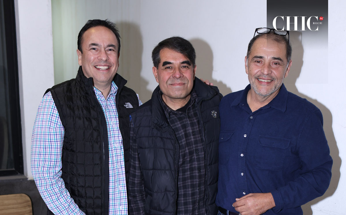 Carlos Alva, Manuel Verdeja y Carlos de Lara