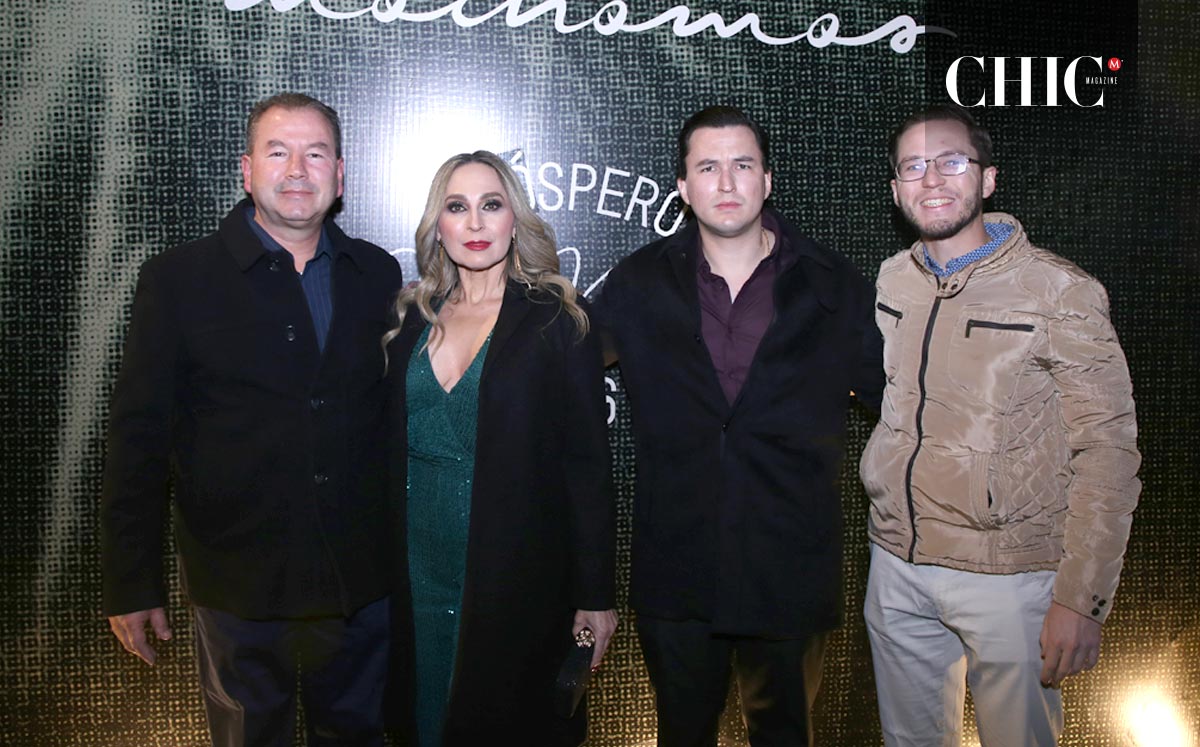 Francisco, Blanca, Francisco y Daniel