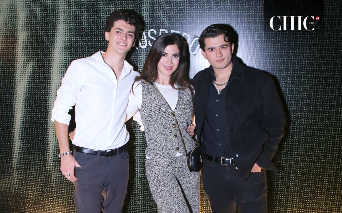 Julián Ruenes, Brenda Batarse y Carlos Ruenes