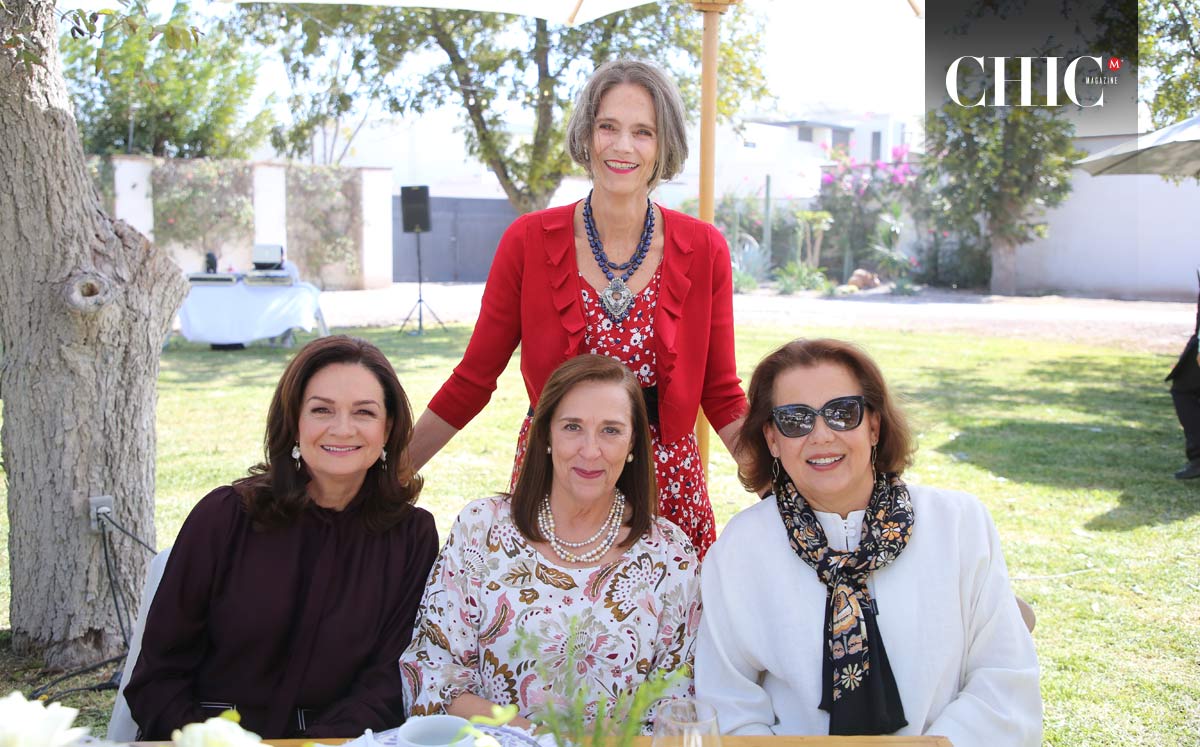 Mercedes, Verónica, Marilupe y Bety