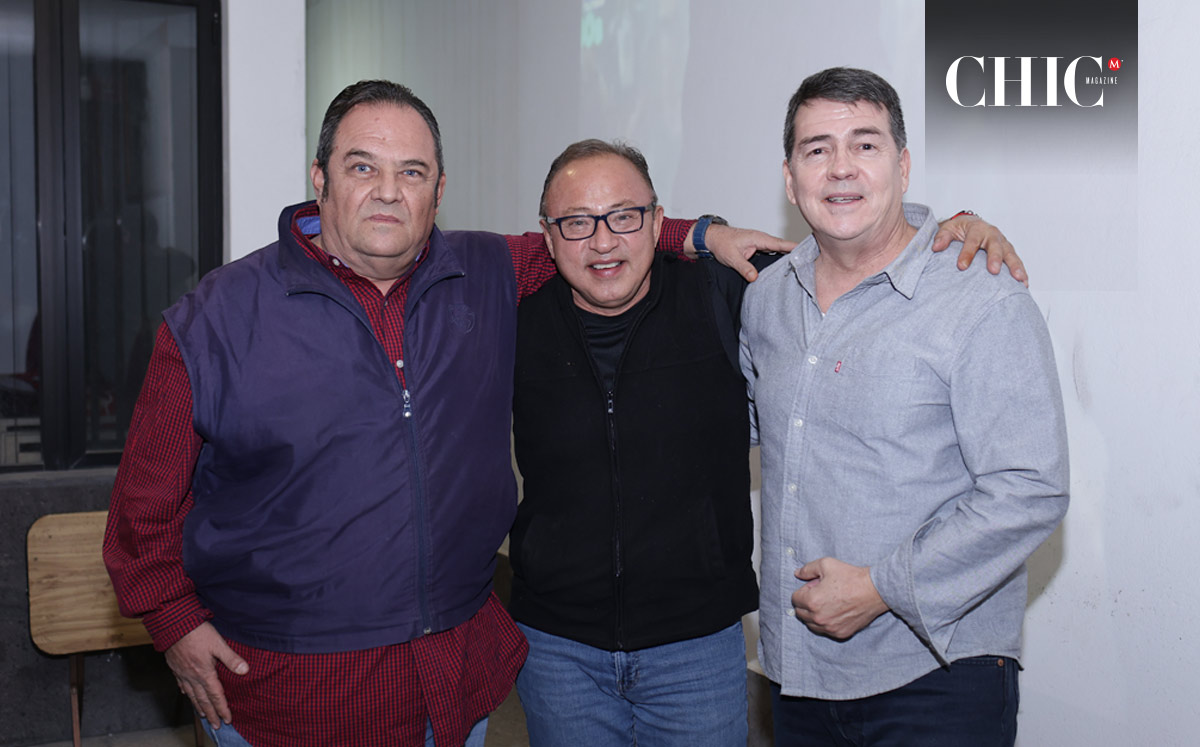 Salvador Orozco, Jorge Martínez y Fer Marroquín