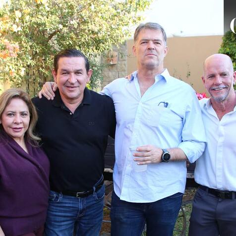 Sara, Beto, Gabriel y Daniel