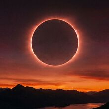 ¿Se verá desde México? Este día ocurrirá el eclipse solar anular con “anillo de fuego” (Foto: Gemini IA)