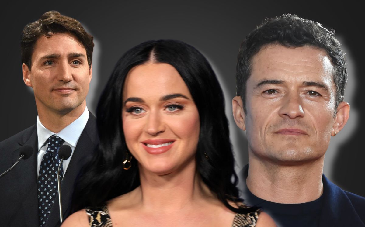 Katy Perry pasó fin de año con Orlando Bloom y Justin Trudeau