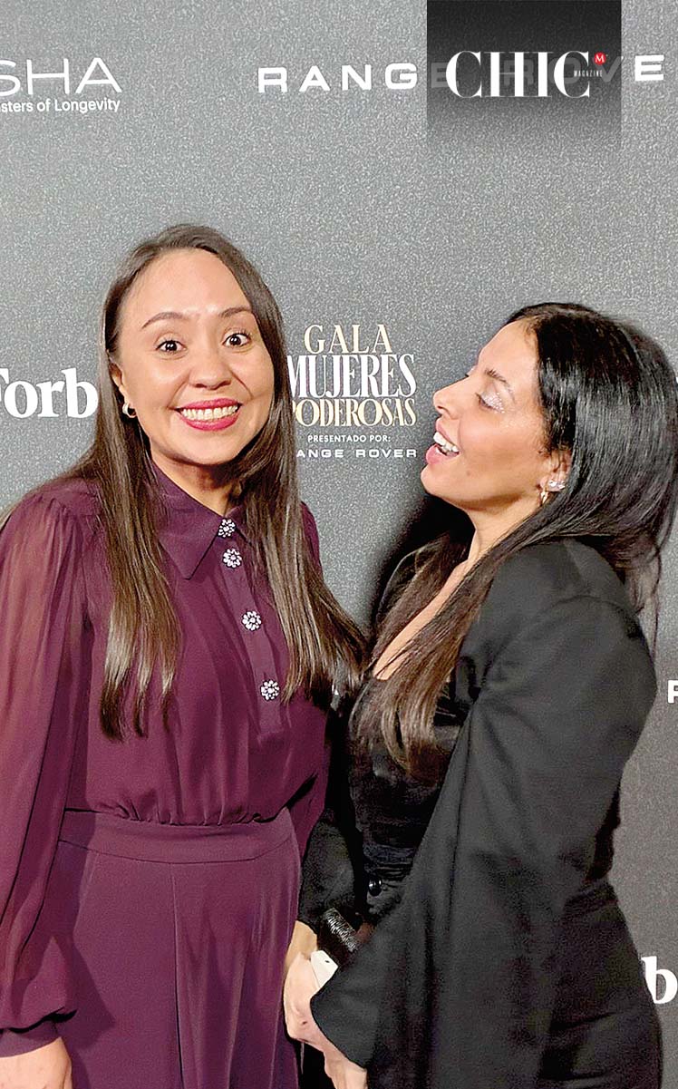Mónica Luengas en su paso por la Gala de Mujeres Poderosas de Forbes México. (JOSÉ CHANG)