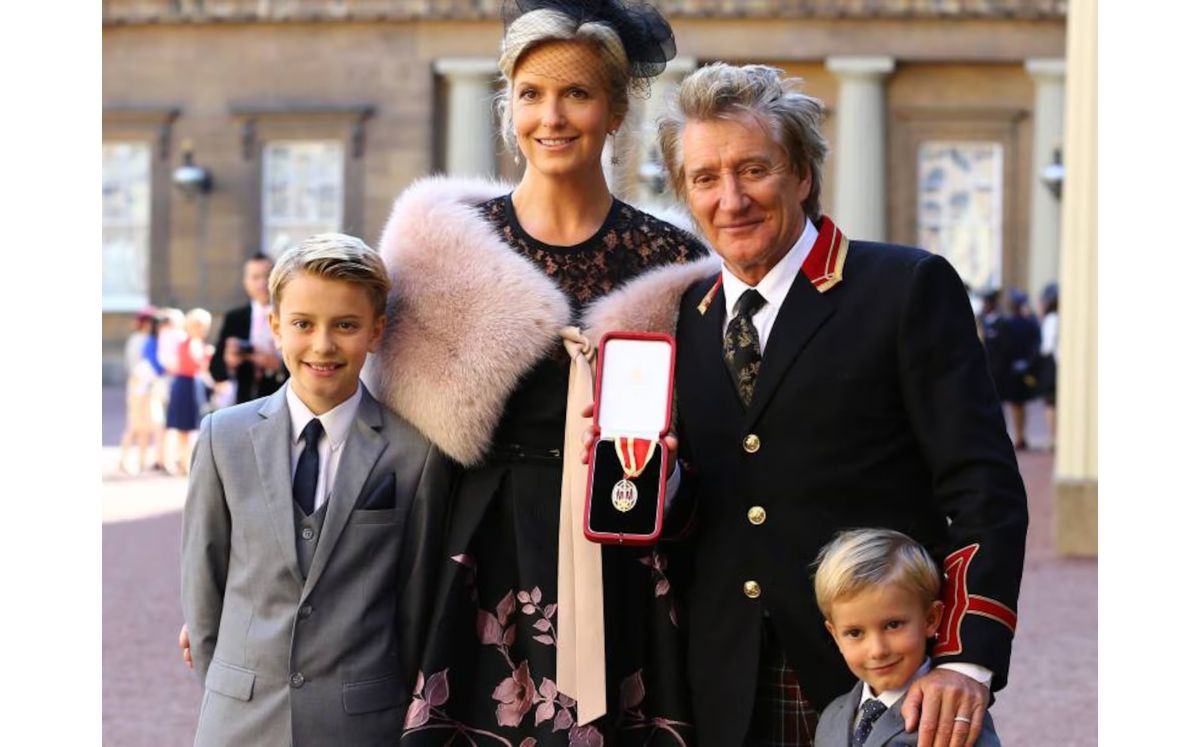 Hijos de Rod Stewart y Penny Lancaster (Instagram)