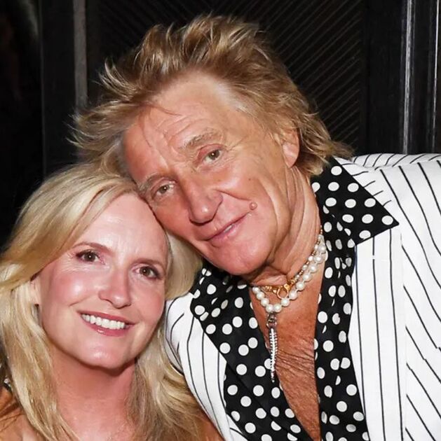 Cómo nació, creció y se fortaleció el romance entre Rod Stewart y Penny Lancaster a lo largo de más de 25 años (Getty Images)