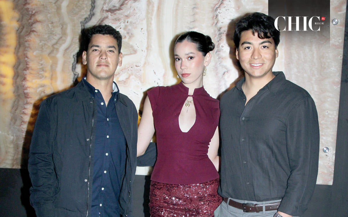 Hugo Andrade, Lorenza Andrade y Beto Montes