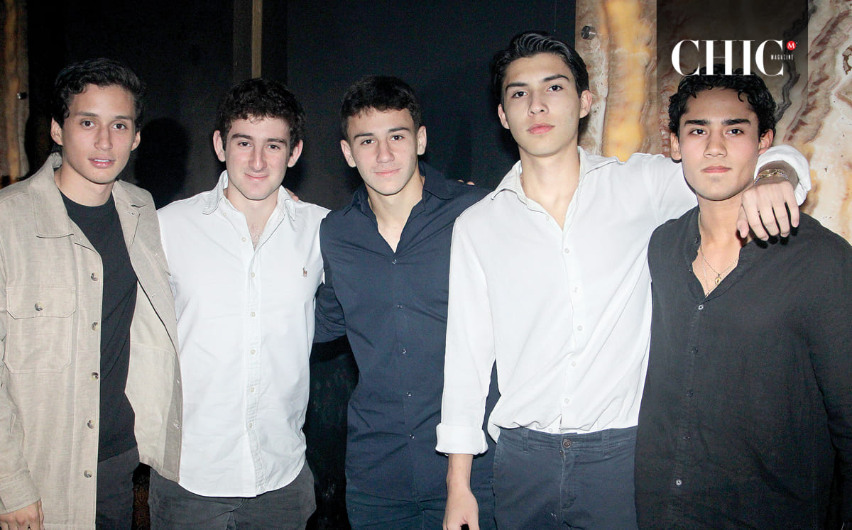 Tuty Ortiz, Eduardo Lacavex, Alejandro Lacavex, Carlos Sabido Y Santi Huerta
