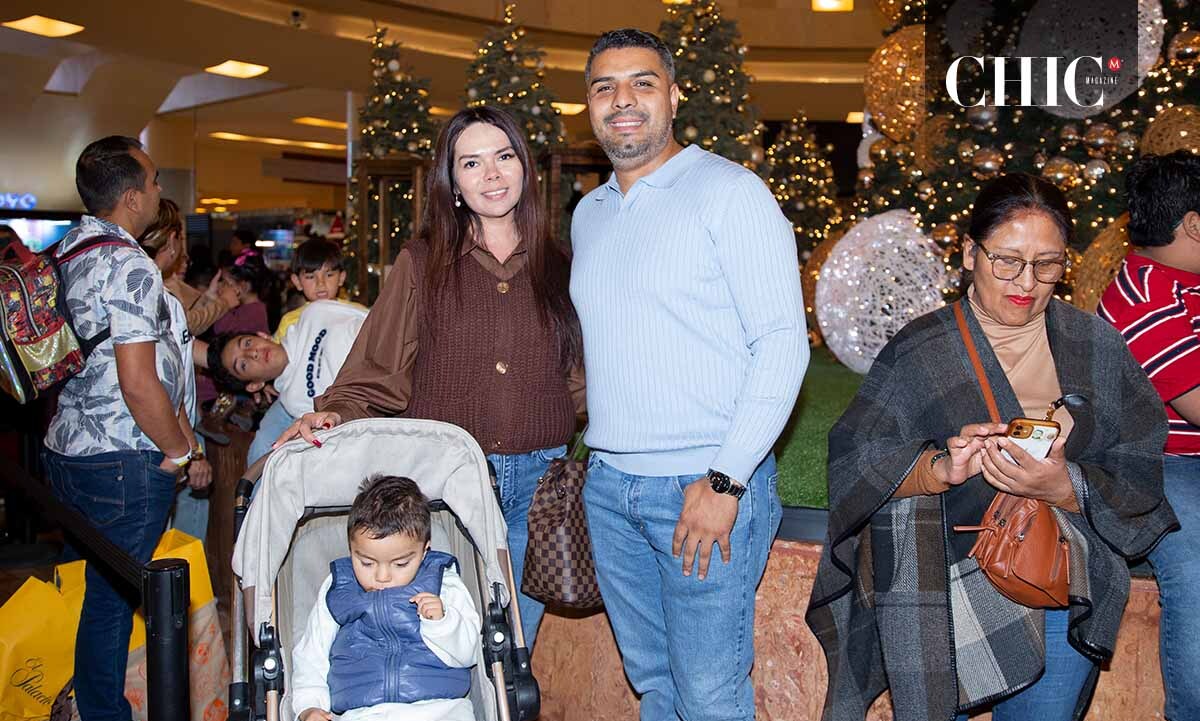 Eduardo López, Tania Gaspar y Eduardo Kael López (Fotos: Yanahui F. Sevilla)
