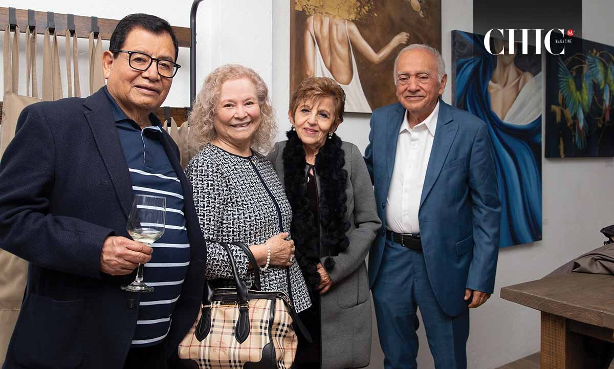 Raymundo Gutiérrez, Lucila Álvarez, Mercedes Espinoza De los Montero y Alfonso Torres