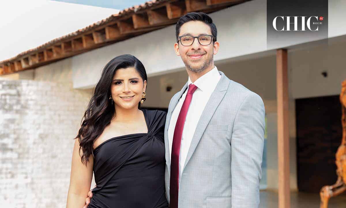 Liz Lagunes y Mario Molina