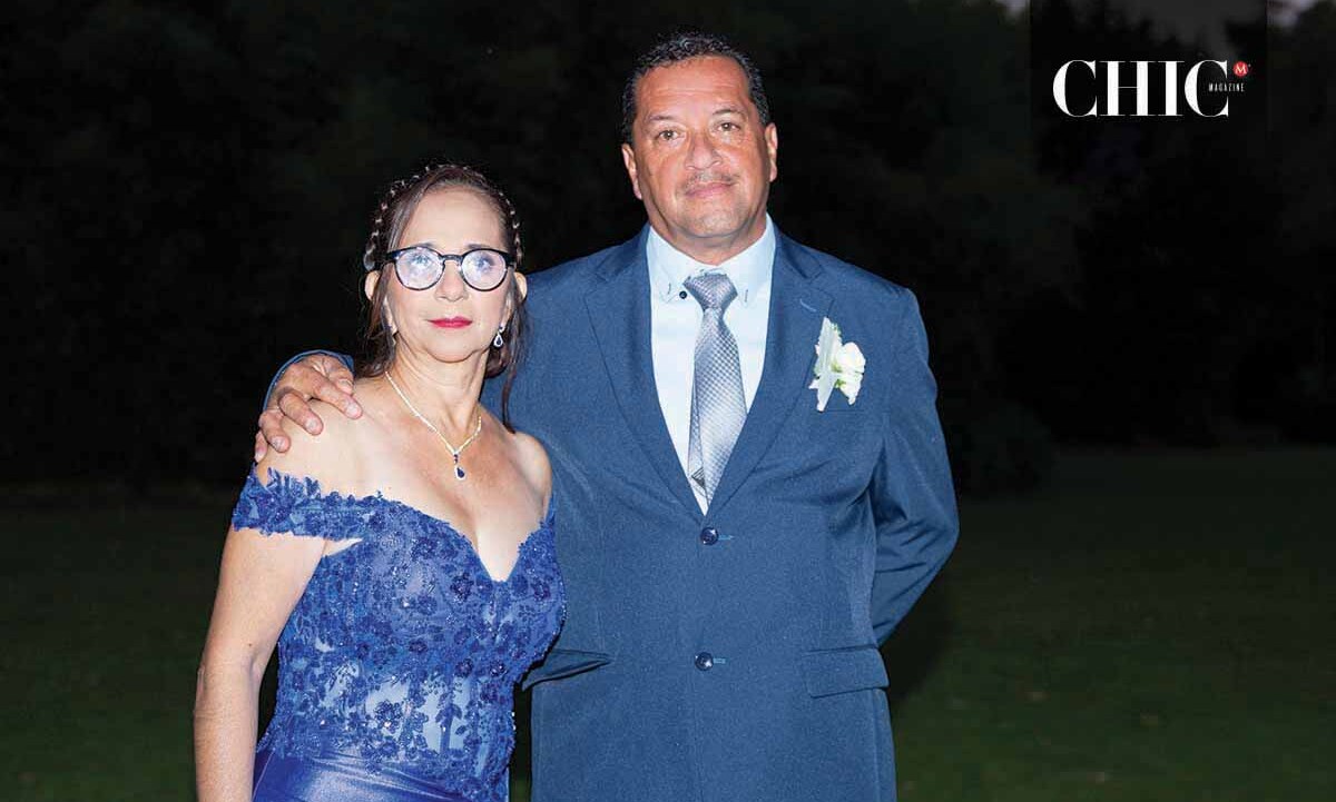 Papás de la novia. Rocío Isabel Palmeros y José Juan Bustamante