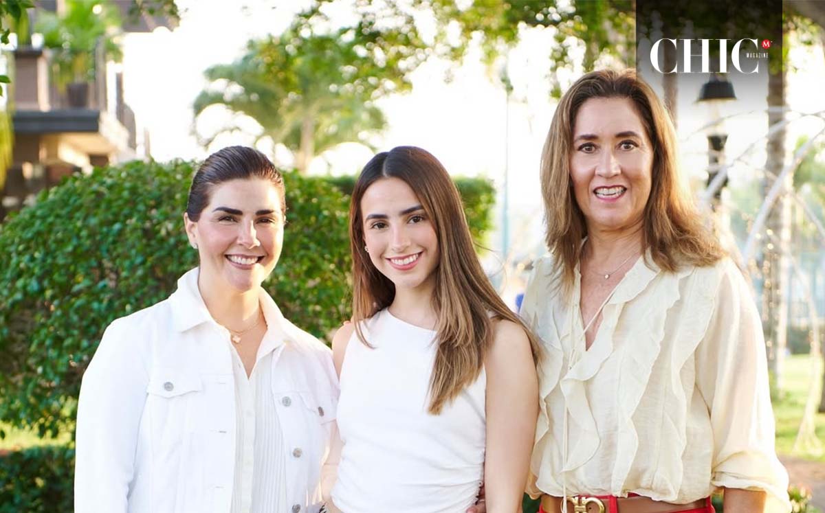 Andrea Arias, María Andrea Rabago y Marcela Tamayo