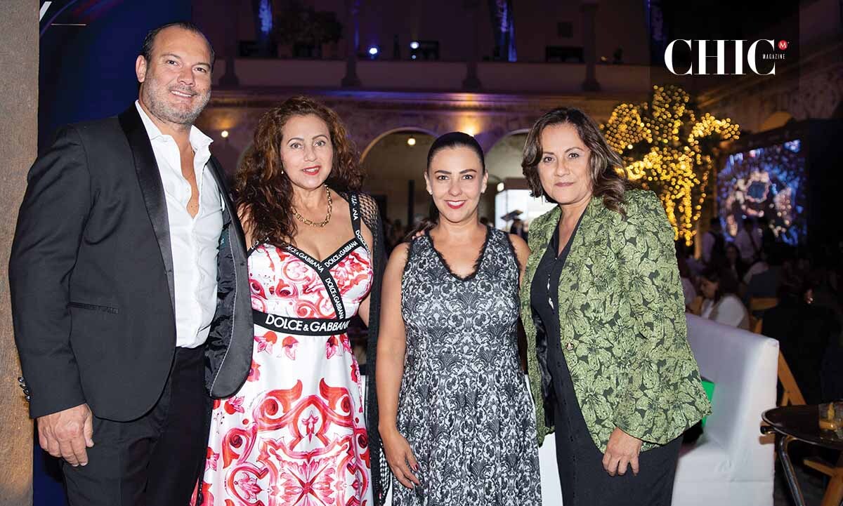 Líder Orsino, Katia Orozco, Iliana Ortega y Guille Pizarro