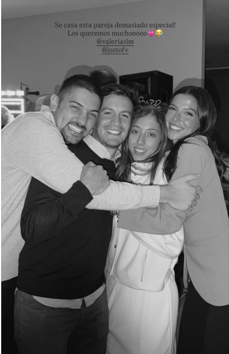 Celebración del compromiso de Valeria Slim y Justo Fernández (Foto: Instagram)