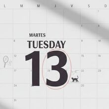 Descubre por qué el martes 13 es sinónimo de mala suerte y qué acciones muchas personas prefieren evitar ese día (IA)