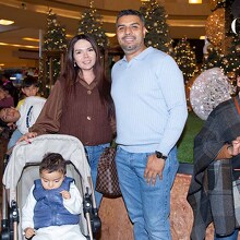 Eduardo López, Tania Gaspar y Eduardo Kael López (Fotos: Yanahui F. Sevilla)