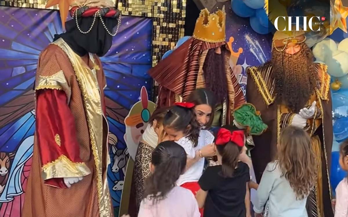 Los infantes celebraron junto a los Reyes Magos