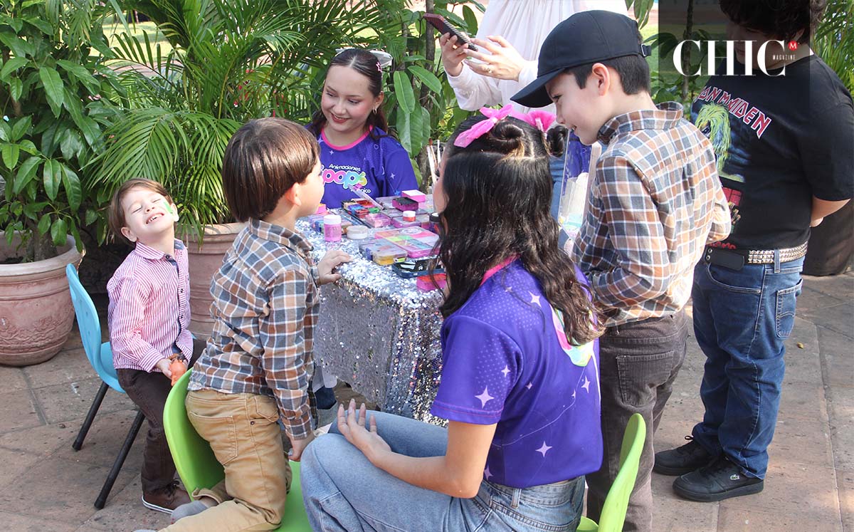 Los pequeños disfrutaron de las actividades del evento