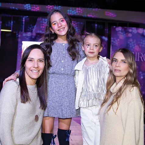Blanca Larringa, Carolina Montiel, Mariana Zamora y María Zamora (Fotos: Yanahui F. Sevilla)