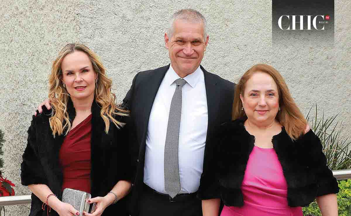 Cata Garza, Alberto Martínez y Rosy Chapa / Fotos: Daniel Saldívar