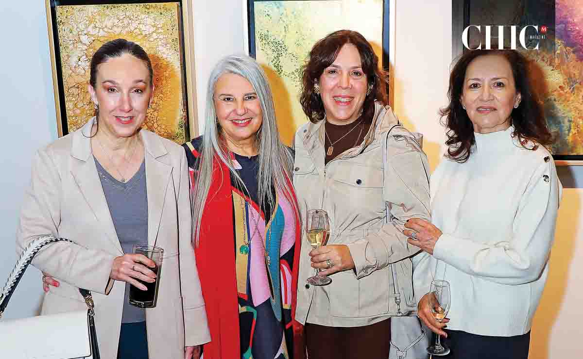 Marcela Fuentes, María Fernández, Marian Lozano y Lourdes Gutiérrez  / Foto: Daniel Saldívar