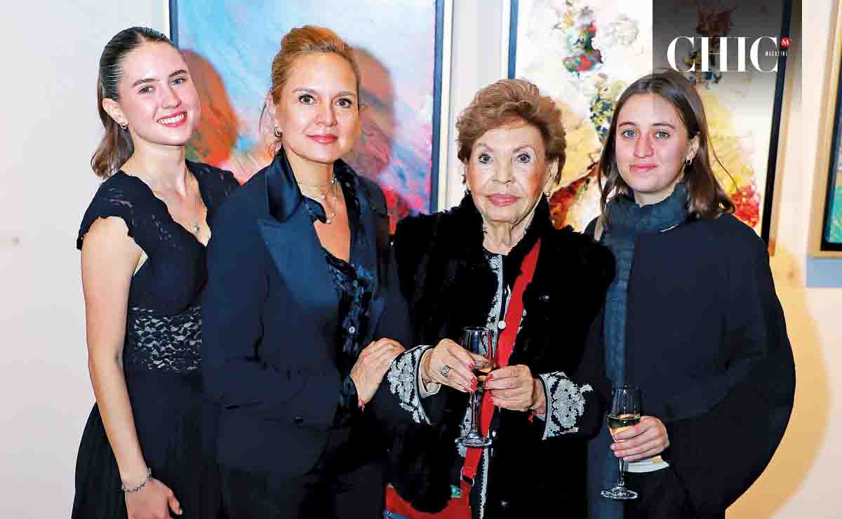 Natalia ABISDRIS, Paulina Mendiolea, Paulina Boardman y Paulina ABISDRIS / Foto: Daniel Saldívar