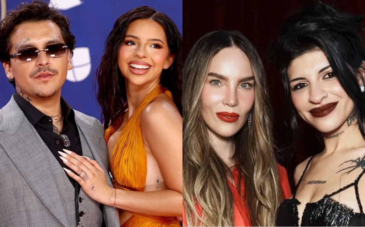 Esta es la premiación que reuniría a Ángela Aguilar, Christian Nodal, Cazzu, ¡y Belinda! (Foto: Instagram/Getty Images)